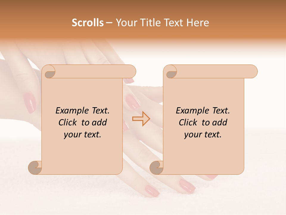 Human Skincare Clean PowerPoint Template