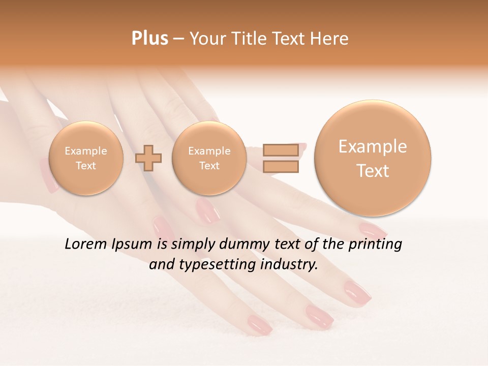 Human Skincare Clean PowerPoint Template