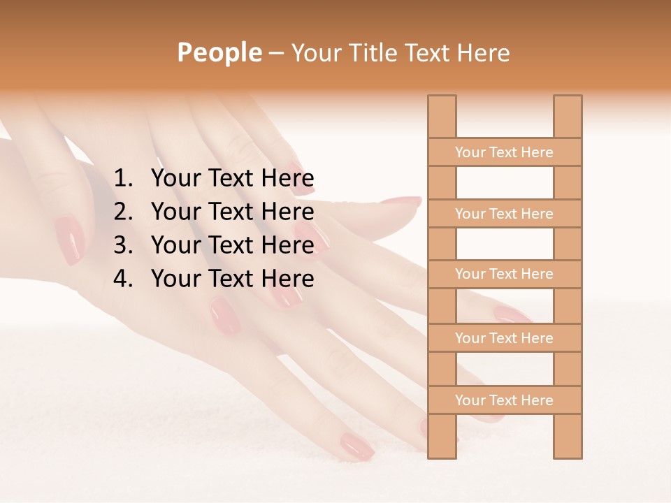 Human Skincare Clean PowerPoint Template