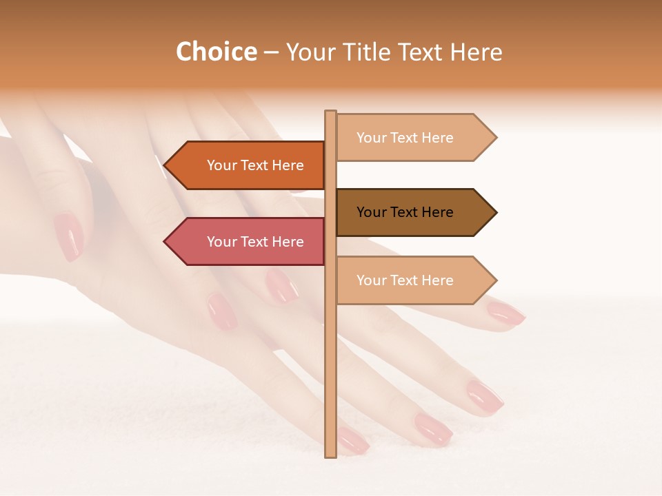 Human Skincare Clean PowerPoint Template