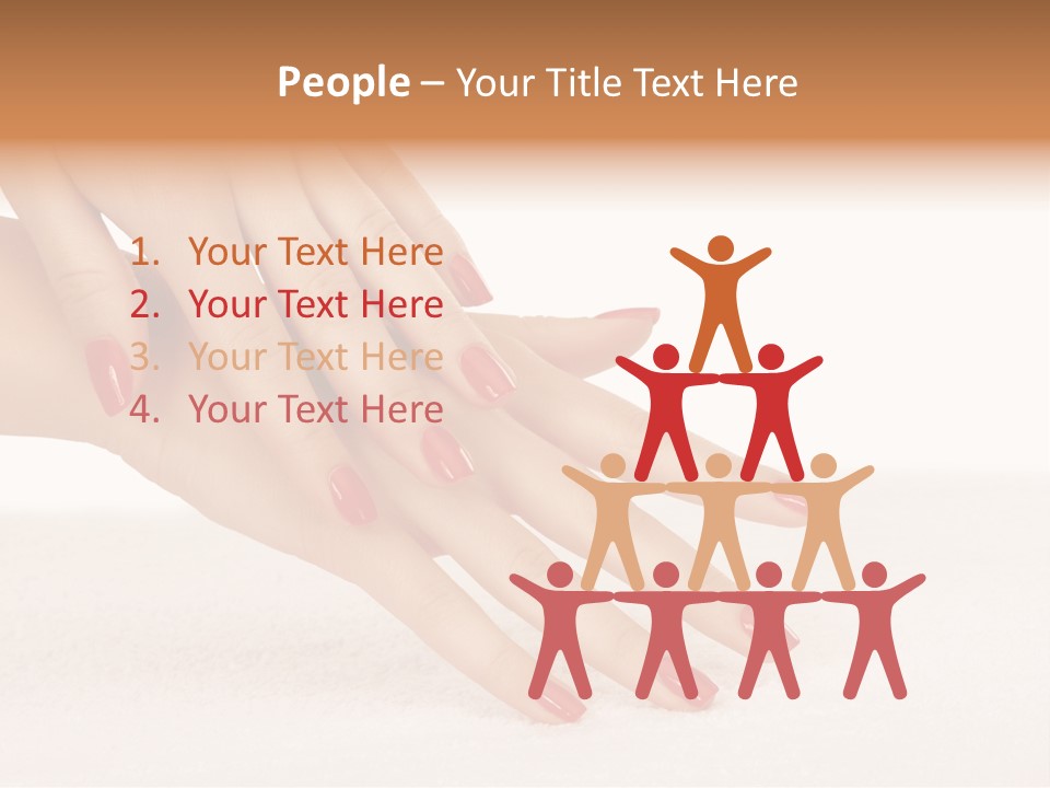 Human Skincare Clean PowerPoint Template