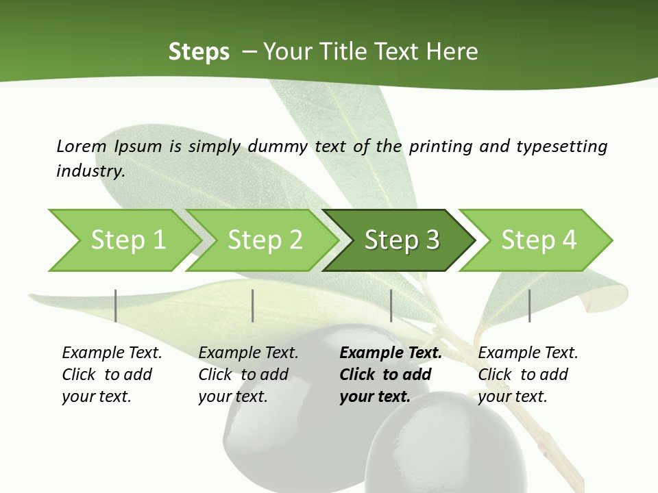 Food Ripe Mediterranean PowerPoint Template