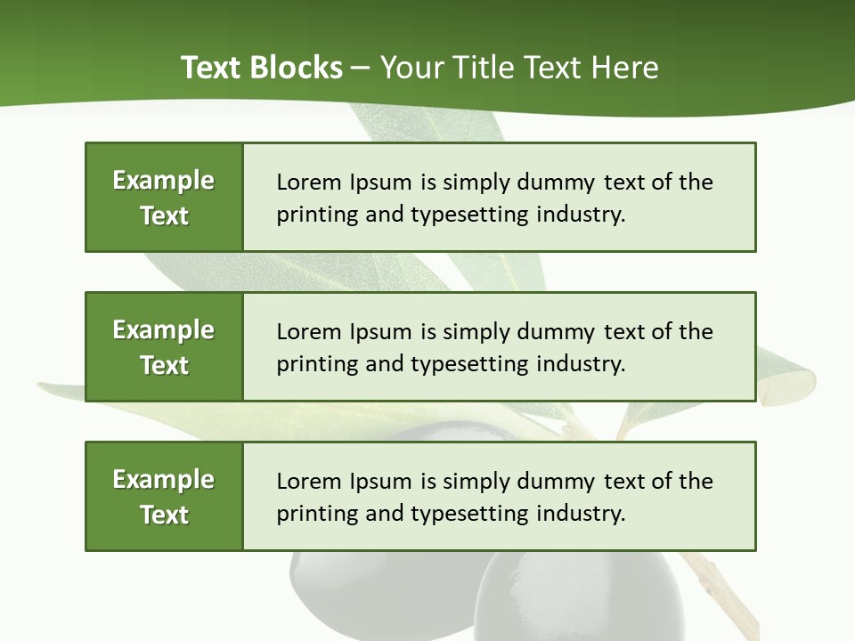 Food Ripe Mediterranean PowerPoint Template