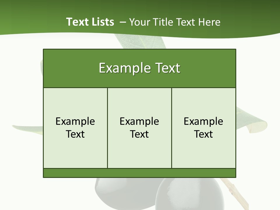 Food Ripe Mediterranean PowerPoint Template