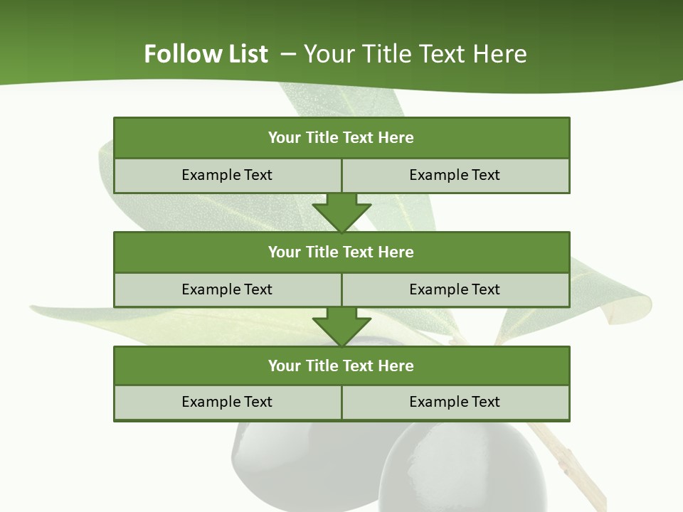 Food Ripe Mediterranean PowerPoint Template