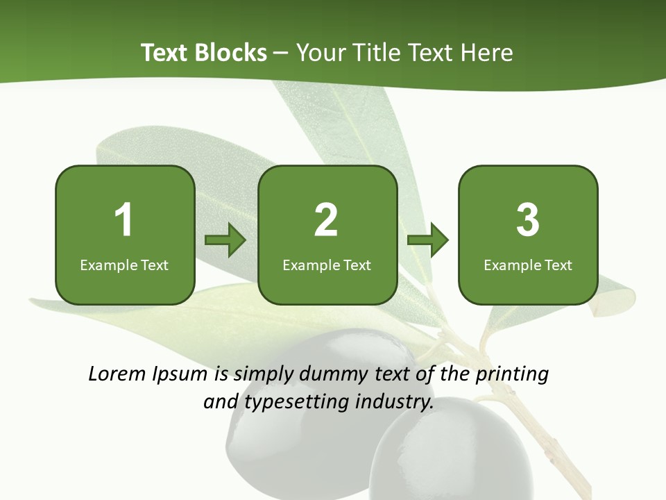 Food Ripe Mediterranean PowerPoint Template