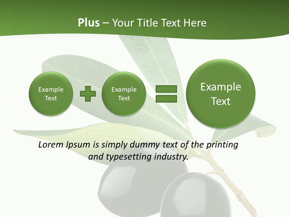 Food Ripe Mediterranean PowerPoint Template