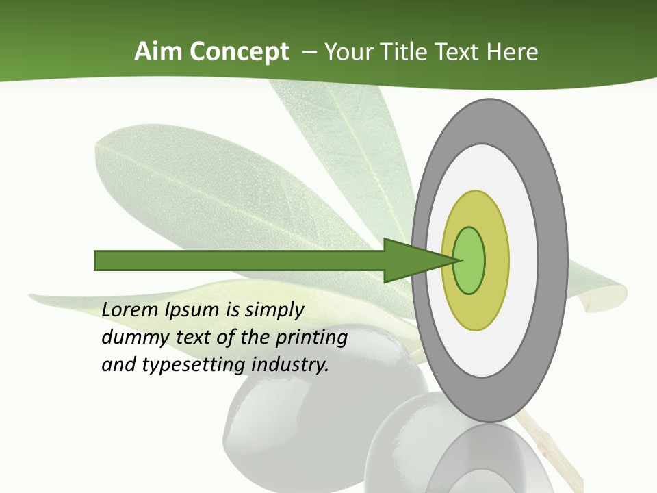 Food Ripe Mediterranean PowerPoint Template