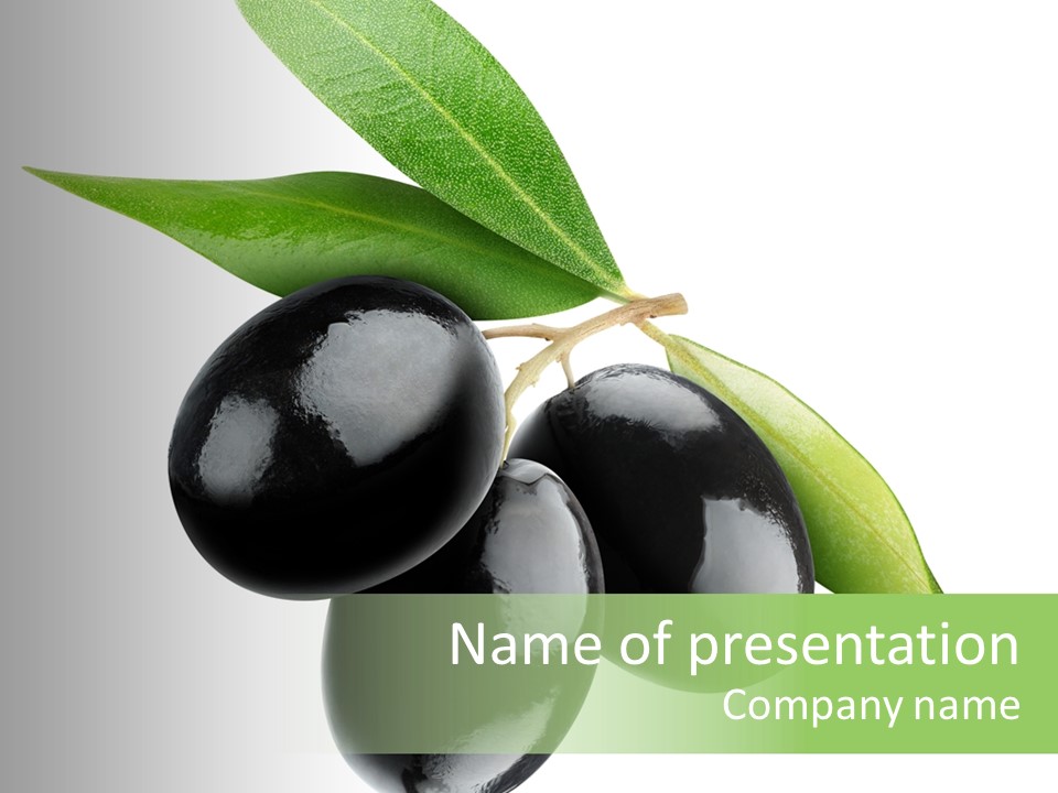 Seasoning Greece Ripe PowerPoint Template