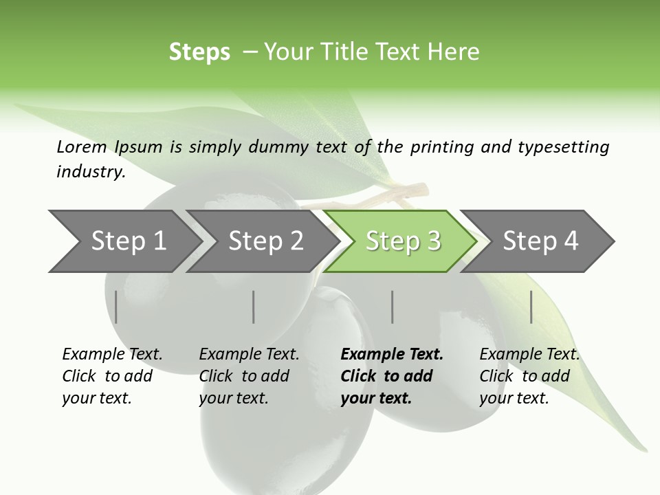 Seasoning Greece Ripe PowerPoint Template