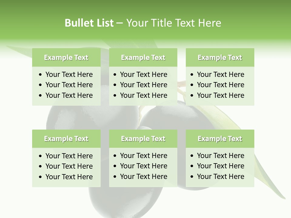 Seasoning Greece Ripe PowerPoint Template