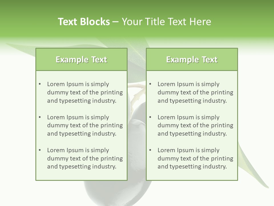 Seasoning Greece Ripe PowerPoint Template
