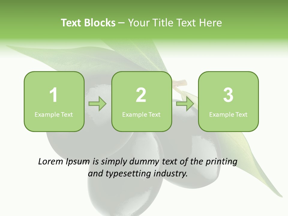 Seasoning Greece Ripe PowerPoint Template