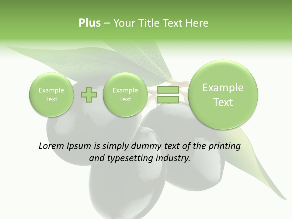 Seasoning Greece Ripe PowerPoint Template