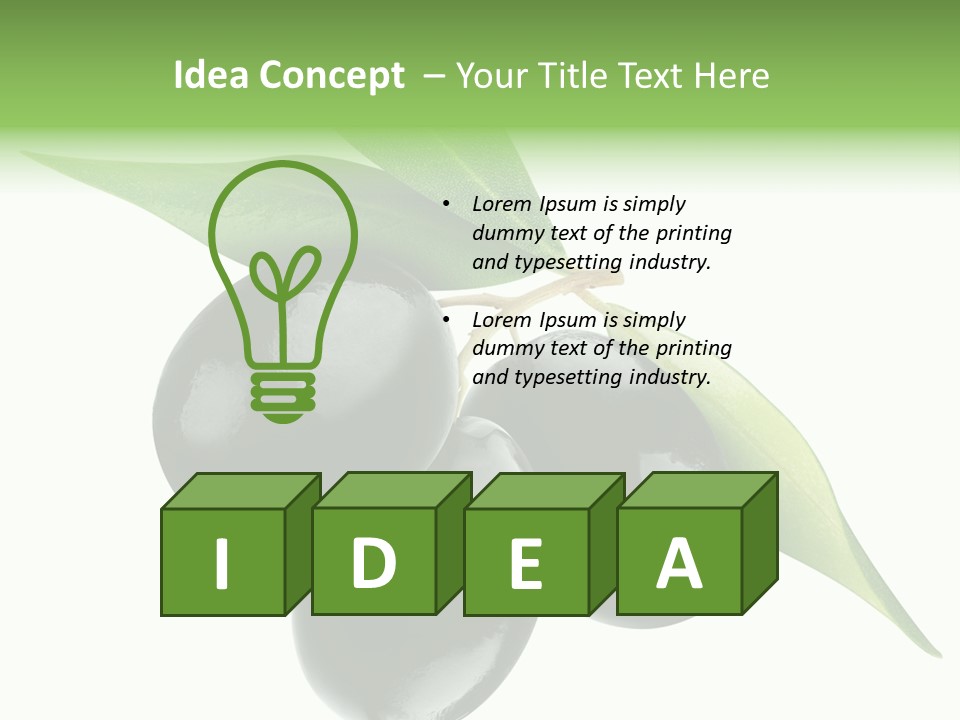 Seasoning Greece Ripe PowerPoint Template