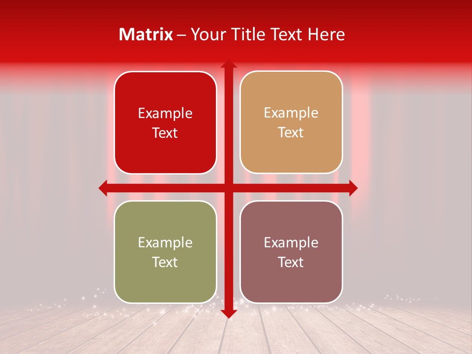 Movie Entrance Auditorium PowerPoint Template