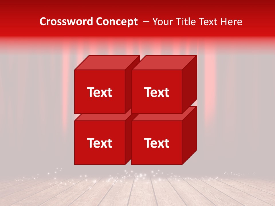 Movie Entrance Auditorium PowerPoint Template