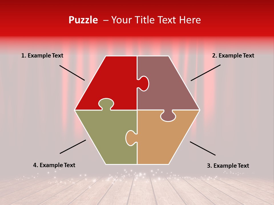 Movie Entrance Auditorium PowerPoint Template