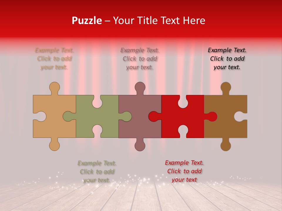 Movie Entrance Auditorium PowerPoint Template