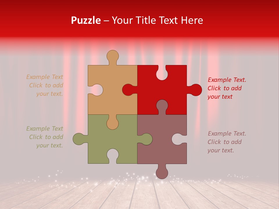 Movie Entrance Auditorium PowerPoint Template