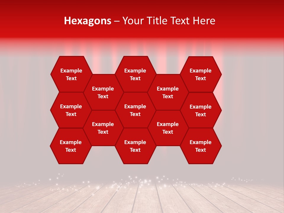 Movie Entrance Auditorium PowerPoint Template