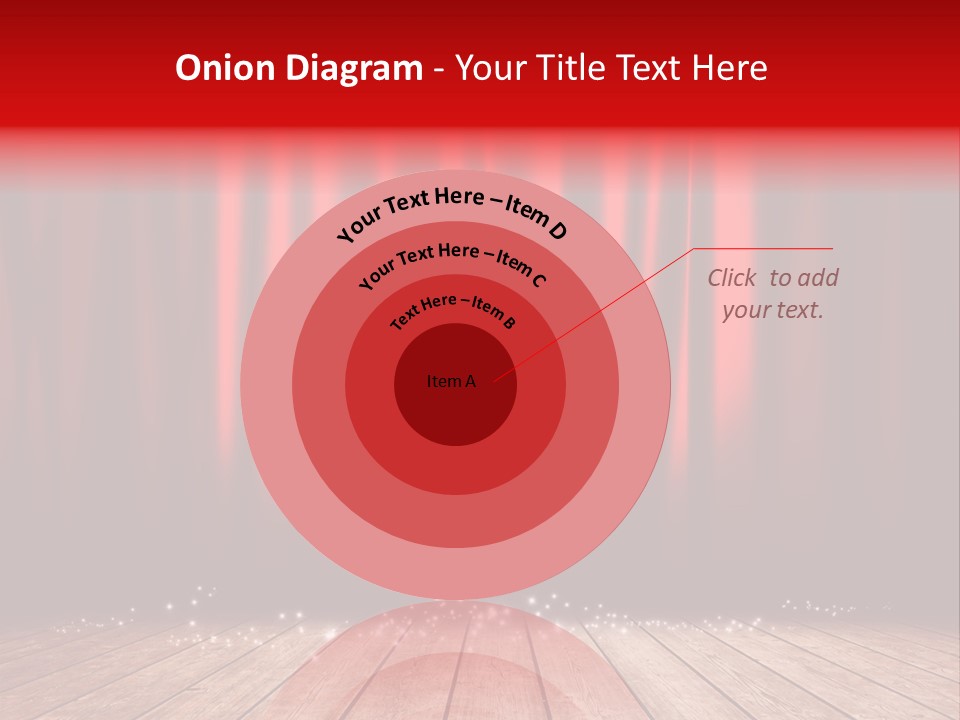 Movie Entrance Auditorium PowerPoint Template