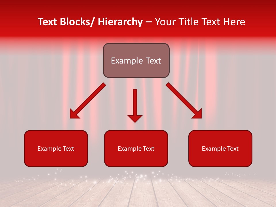 Movie Entrance Auditorium PowerPoint Template