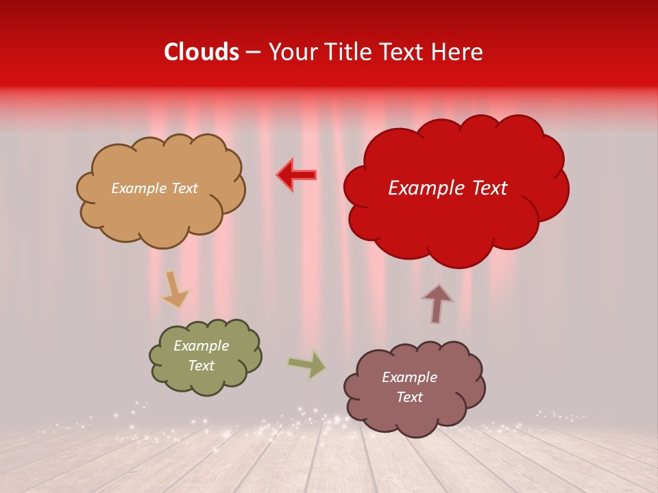 Movie Entrance Auditorium PowerPoint Template