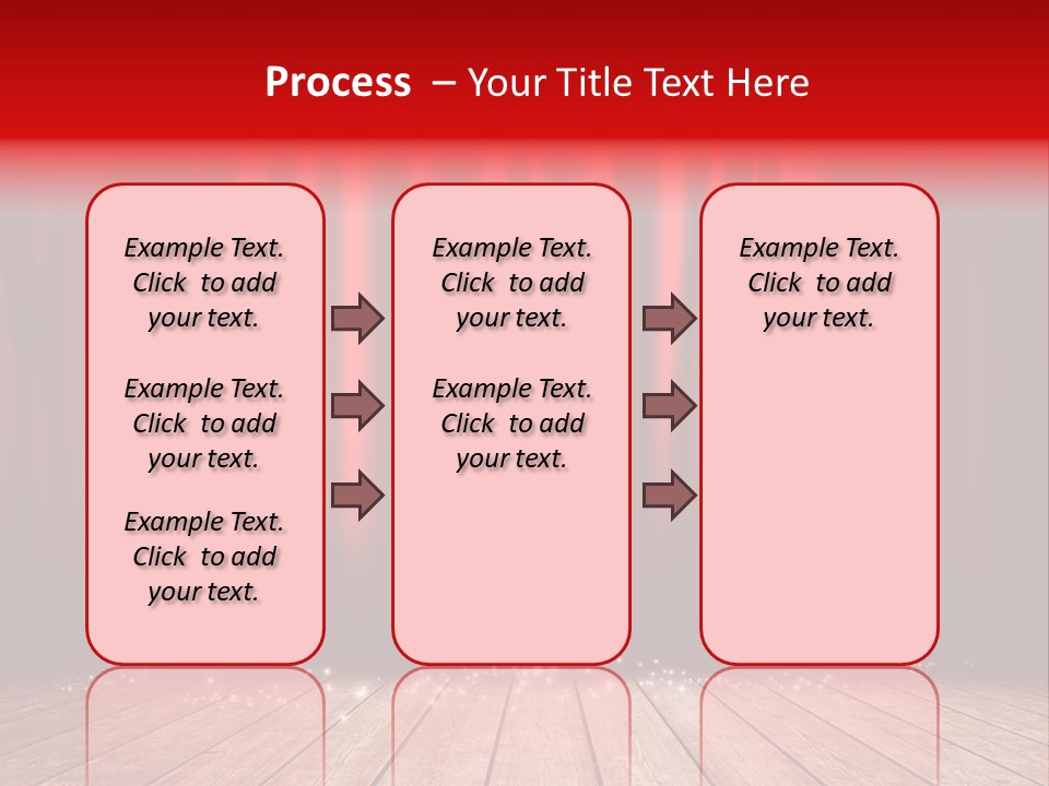 Movie Entrance Auditorium PowerPoint Template