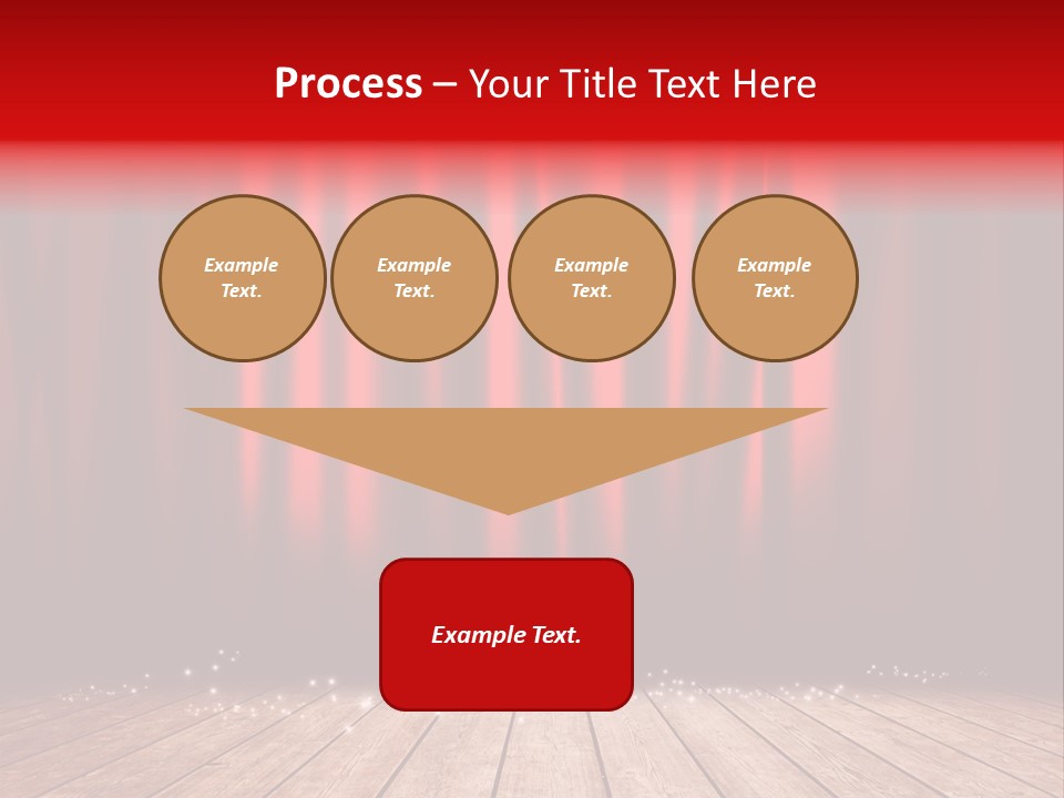 Movie Entrance Auditorium PowerPoint Template