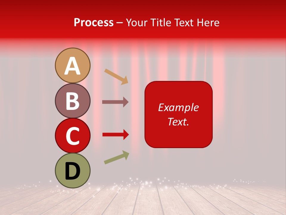 Movie Entrance Auditorium PowerPoint Template