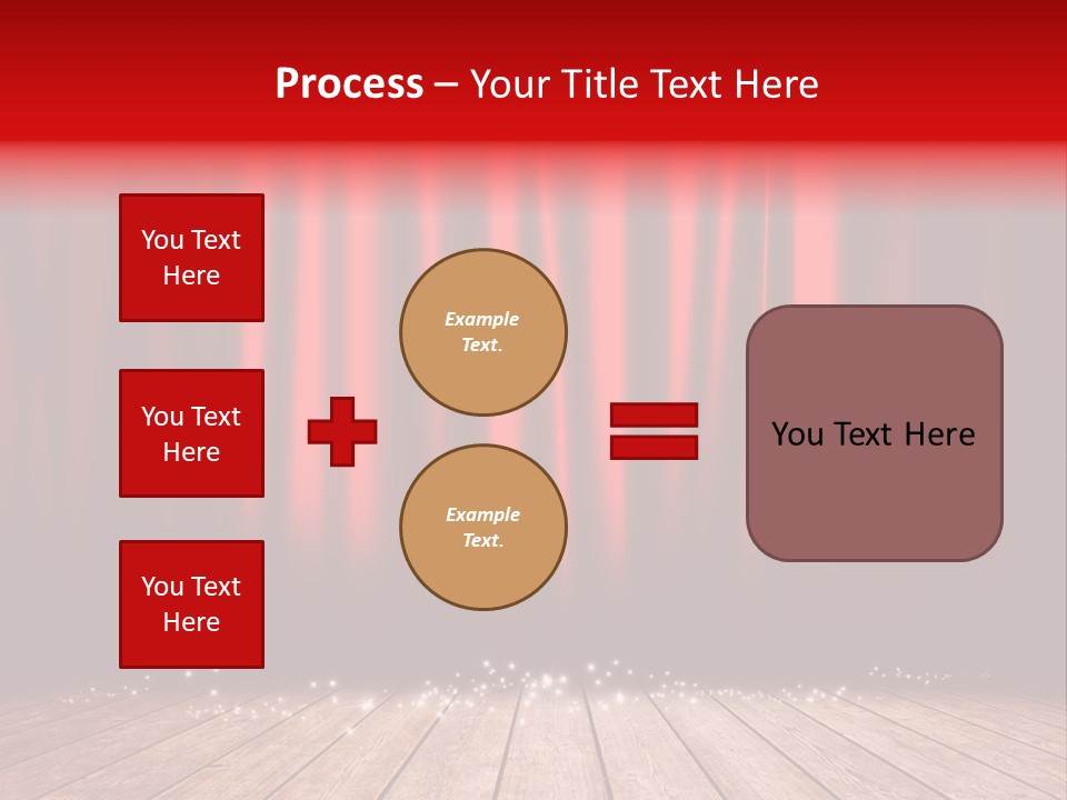 Movie Entrance Auditorium PowerPoint Template