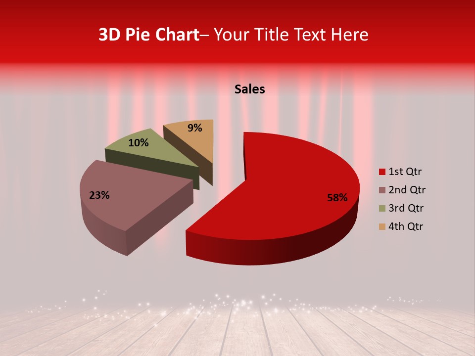 Movie Entrance Auditorium PowerPoint Template