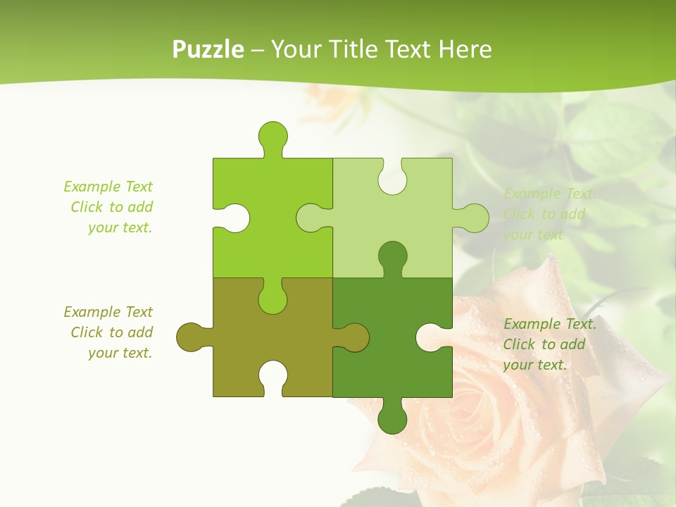 Botany Colorful Postcard PowerPoint Template