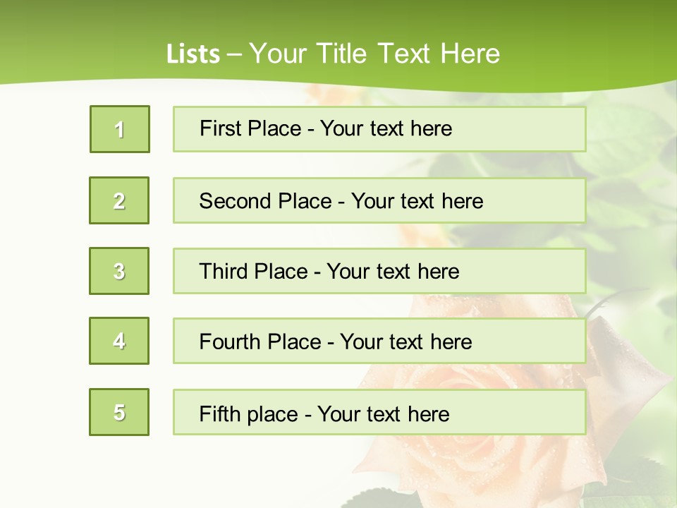 Botany Colorful Postcard PowerPoint Template