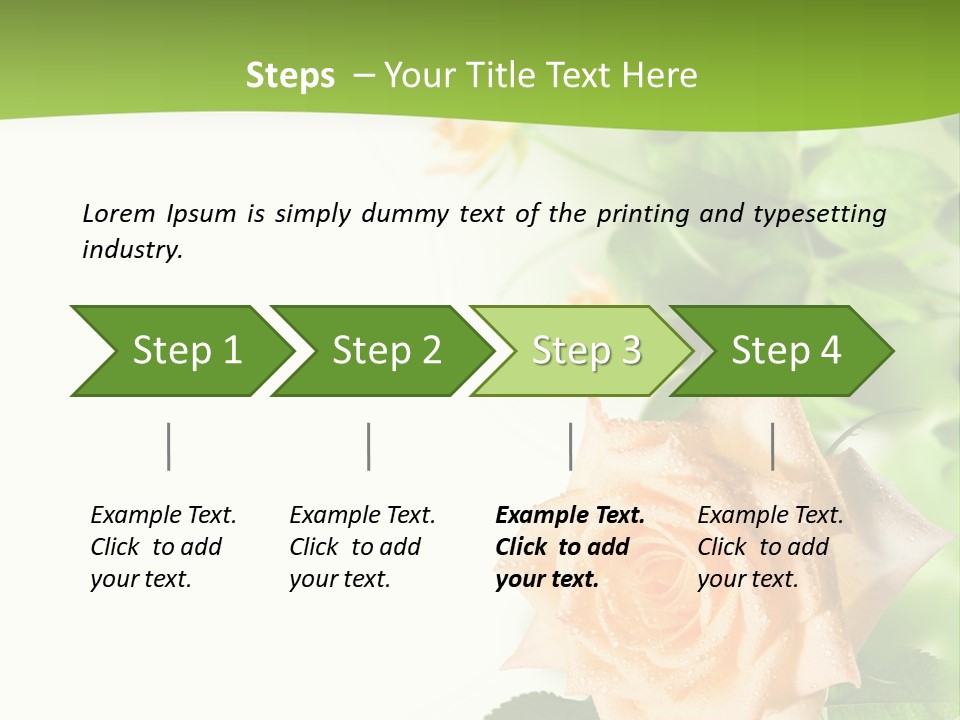 Botany Colorful Postcard PowerPoint Template