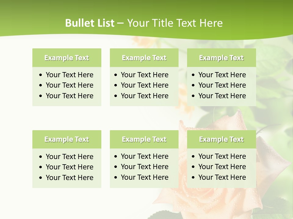 Botany Colorful Postcard PowerPoint Template