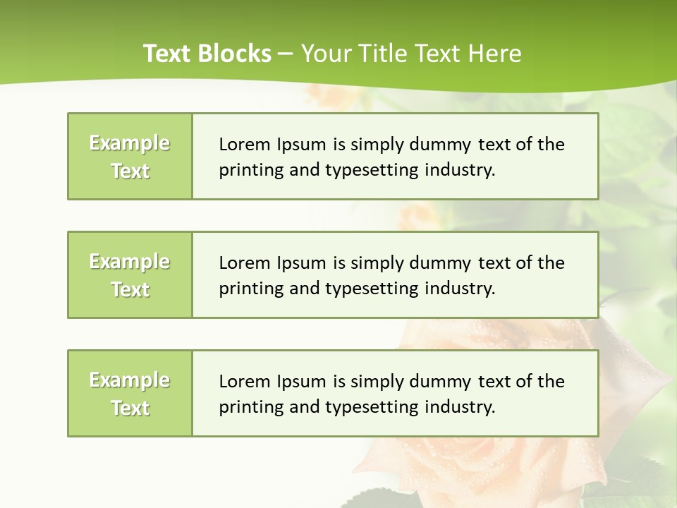 Botany Colorful Postcard PowerPoint Template