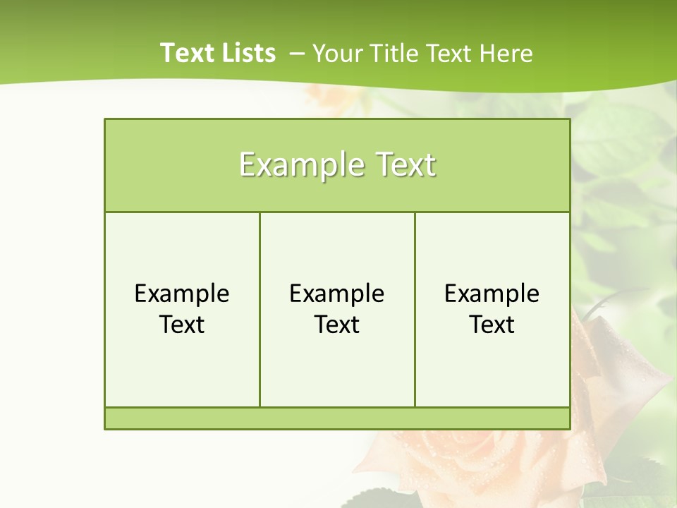 Botany Colorful Postcard PowerPoint Template