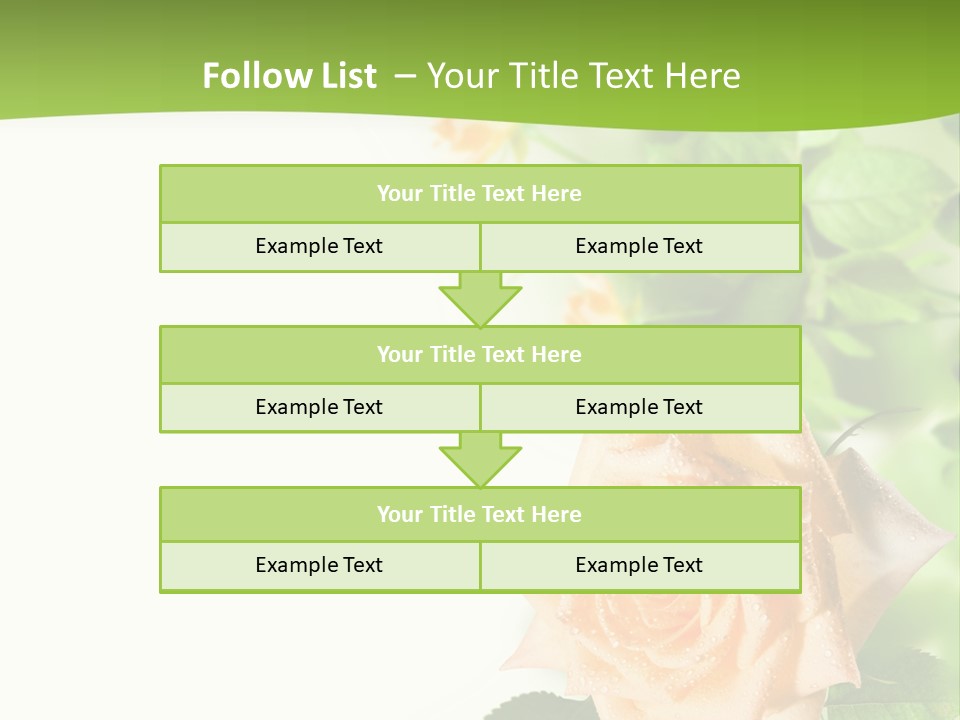 Botany Colorful Postcard PowerPoint Template