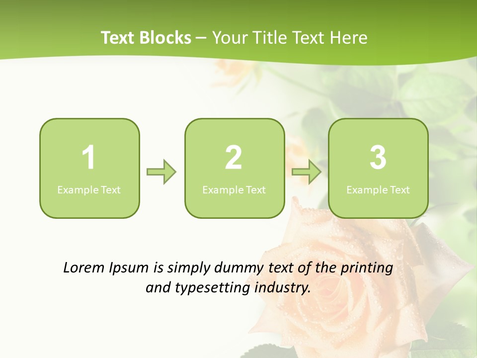 Botany Colorful Postcard PowerPoint Template