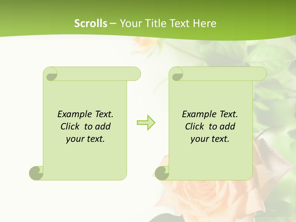 Botany Colorful Postcard PowerPoint Template