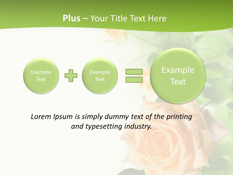 Botany Colorful Postcard PowerPoint Template