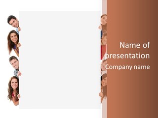 Holding Joy Show PowerPoint Template