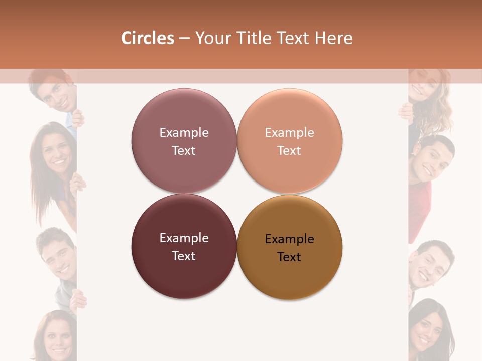 Holding Joy Show PowerPoint Template