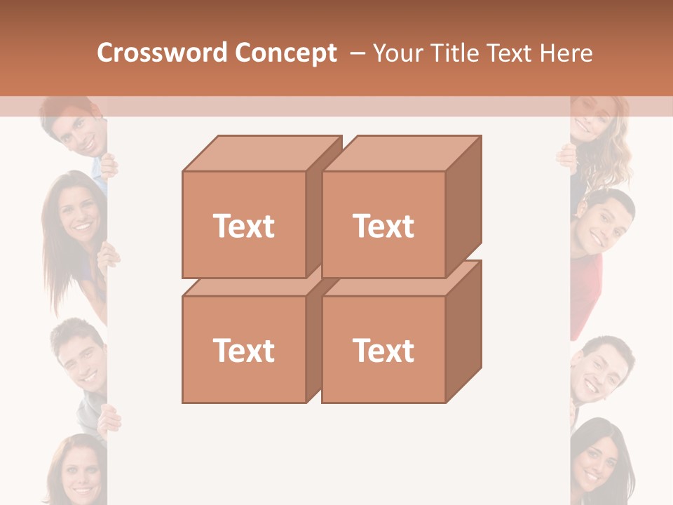 Holding Joy Show PowerPoint Template