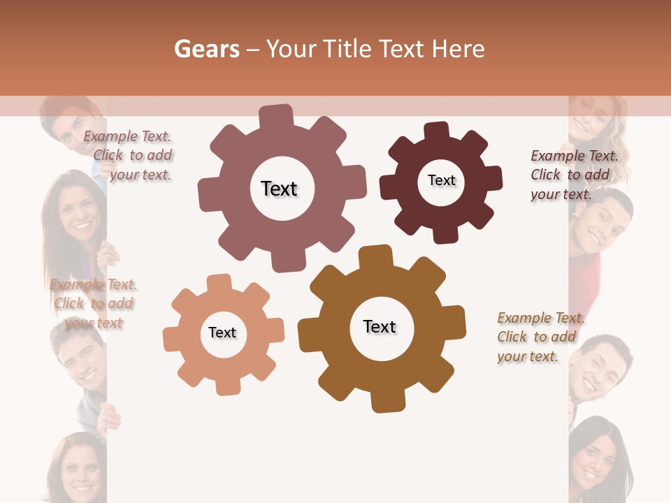 Holding Joy Show PowerPoint Template