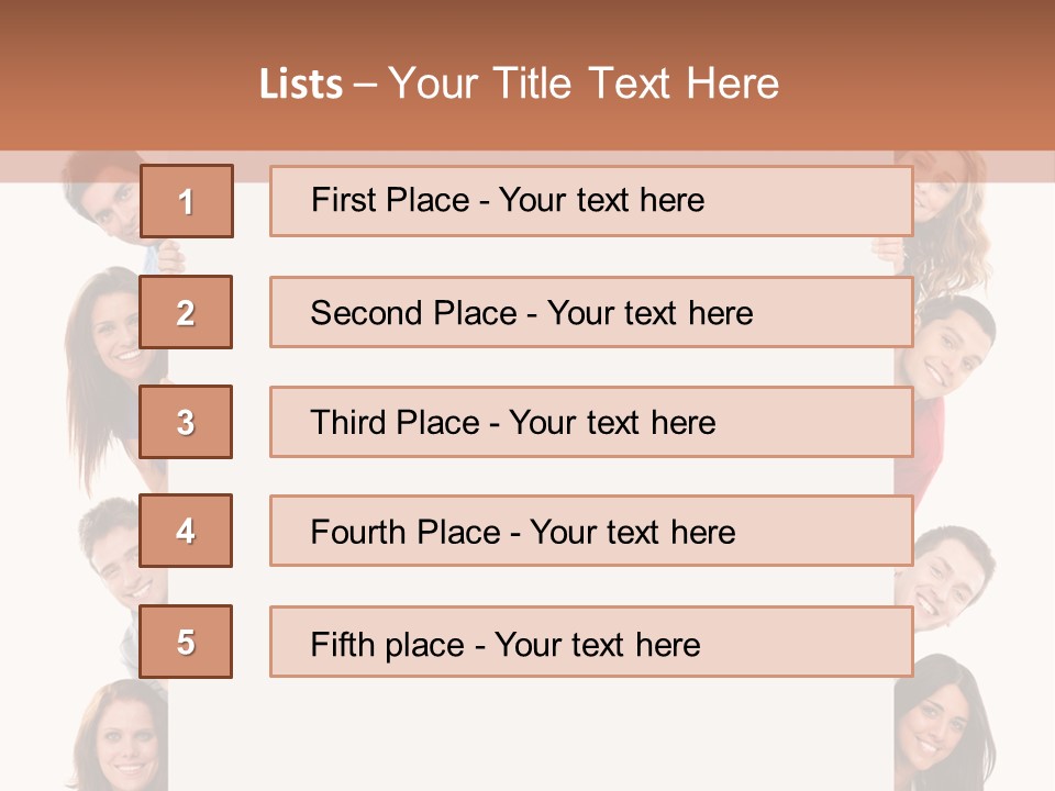 Holding Joy Show PowerPoint Template