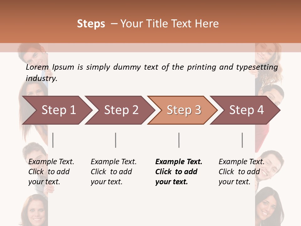 Holding Joy Show PowerPoint Template