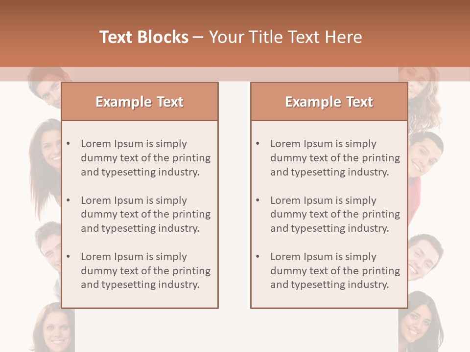 Holding Joy Show PowerPoint Template
